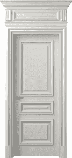 Дверь межкомнатная 7305 БС . Цвет Бук серый. Материал Массив бука эмаль. Коллекция Antique. Картинка.