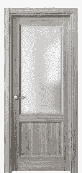 Дверь межкомнатная 1422 ИМЯ САТ. Цвет Имбирный ясень. Материал Ciplex ламинатин. Коллекция Galant. Картинка.