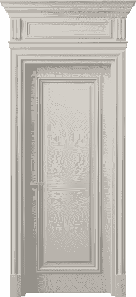 Дверь межкомнатная 7301 БОС . Цвет Бук облачный серый. Материал Массив бука эмаль. Коллекция Antique. Картинка.