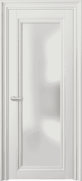 Дверь межкомнатная 2502 МСР САТ. Цвет Матовый серый. Материал Гладкая эмаль. Коллекция Centro. Картинка.