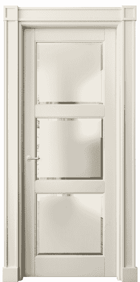 Дверь межкомнатная 6310 БМЦ САТ-Ф. Цвет Бук марципановый. Материал Массив бука эмаль. Коллекция Toscana Plano. Картинка.