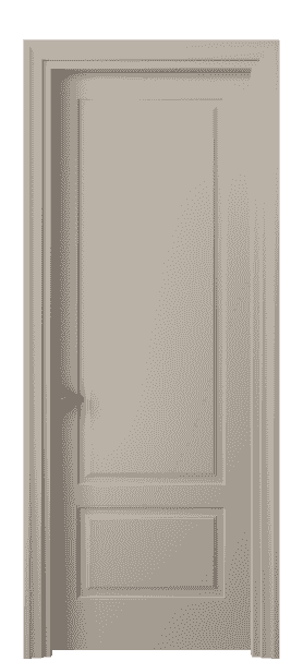 Дверь межкомнатная 8541 МБСК . Цвет Матовый бисквитный. Материал Гладкая эмаль. Коллекция Esse. Картинка.