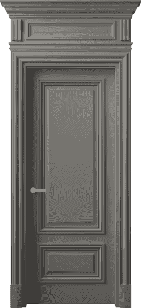 Дверь межкомнатная 7307 БКЛС. Цвет Бук классический серый. Материал Массив бука эмаль. Коллекция Antique. Картинка.