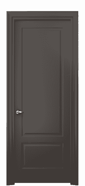 Дверь межкомнатная 8541 МАН . Цвет Матовый антрацит. Материал Гладкая эмаль. Коллекция Esse. Картинка.
