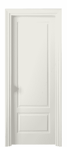 Дверь межкомнатная 8541 МЖМ . Цвет Матовый жемчужный. Материал Гладкая эмаль. Коллекция Esse. Картинка.