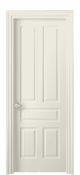 Дверь межкомнатная 8531 ММБ . Цвет Матовый молочно-белый. Материал Гладкая эмаль. Коллекция Esse. Картинка.