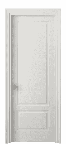 Дверь межкомнатная 8541 МСР . Цвет Матовый серый. Материал Гладкая эмаль. Коллекция Esse. Картинка.