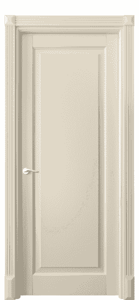 Дверь межкомнатная 0701 БМЦ. Цвет Бук марципановый. Материал Массив бука эмаль. Коллекция Lignum. Картинка.