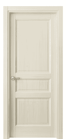 Дверь межкомнатная 1431 МОЯ. Цвет Молочный ясень. Материал Ciplex ламинатин. Коллекция Galant. Картинка.