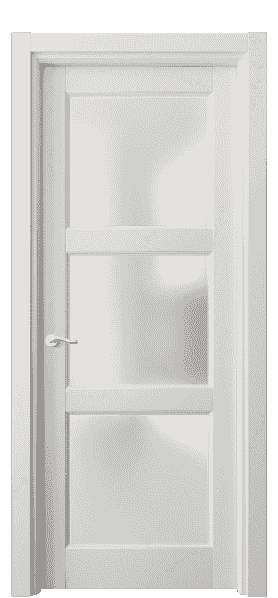Дверь межкомнатная 0730 БС САТ. Цвет Бук серый. Материал Массив бука эмаль. Коллекция Lignum. Картинка.