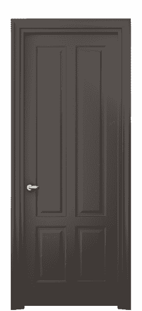 Дверь межкомнатная 8521 МАН . Цвет Матовый антрацит. Материал Гладкая эмаль. Коллекция Esse. Картинка.
