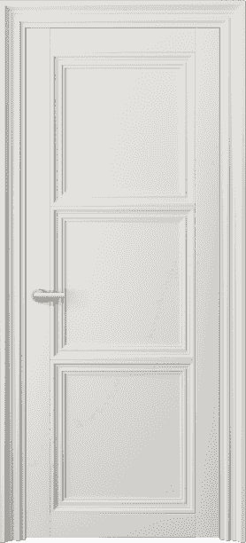 Дверь межкомнатная 2503 МСР. Цвет Матовый серый. Материал Гладкая эмаль. Коллекция Centro. Картинка.