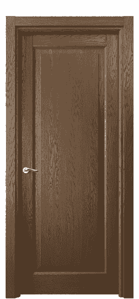 Дверь межкомнатная 0701 ДКР.Б. Цвет Дуб королевский брашированный. Материал Массив дуба брашированный. Коллекция Lignum. Картинка.
