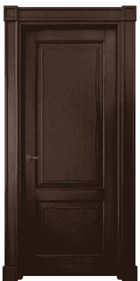 Дверь межкомнатная 6323 БТП. Цвет Бук тёмный с патиной. Материал Массив бука с патиной. Коллекция Toscana Elegante. Картинка.