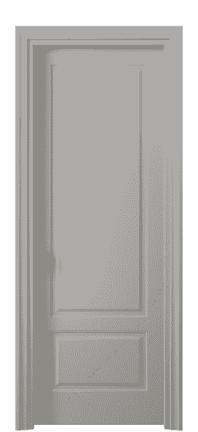 Дверь межкомнатная 8541 МНСР . Цвет Матовый нейтральный серый. Материал Гладкая эмаль. Коллекция Esse. Картинка.