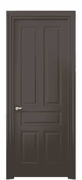 Дверь межкомнатная 8531 МАН . Цвет Матовый антрацит. Материал Гладкая эмаль. Коллекция Esse. Картинка.