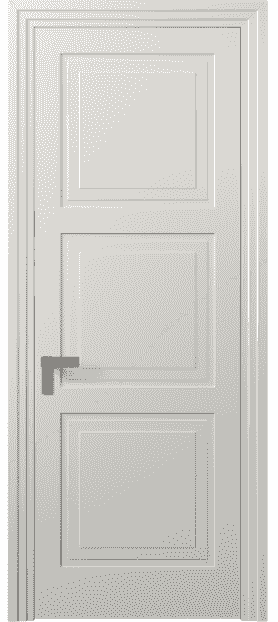 Дверь межкомнатная 8331 МСР. Цвет Матовый серый. Материал Гладкая эмаль. Коллекция Rocca. Картинка.