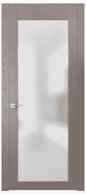 Дверь межкомнатная 2102q ДДМ САТ. Цвет Дуб дымчатый. Материал Шпон ценных пород. Коллекция Quadro. Картинка.
