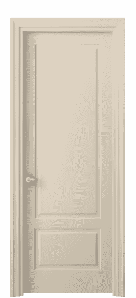 Дверь межкомнатная 8541 ММЦ . Цвет Матовый марципановый. Материал Гладкая эмаль. Коллекция Esse. Картинка.