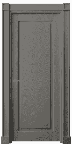 Дверь межкомнатная 6301 БКЛС. Цвет Бук классический серый. Материал Массив бука эмаль. Коллекция Toscana Plano. Картинка.