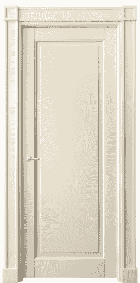 Дверь межкомнатная 6301 БМЦ. Цвет Бук марципановый. Материал Массив бука эмаль. Коллекция Toscana Plano. Картинка.