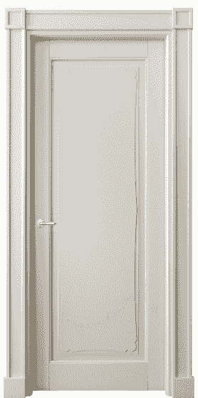 Дверь межкомнатная 6321 БОС. Цвет Бук облачный серый. Материал Массив бука эмаль. Коллекция Toscana Elegante. Картинка.