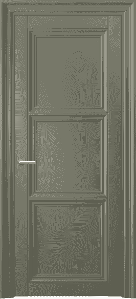 Дверь межкомнатная 2503 МОТ. Цвет Матовый оливковый тёмный. Материал Гладкая эмаль. Коллекция Centro. Картинка.
