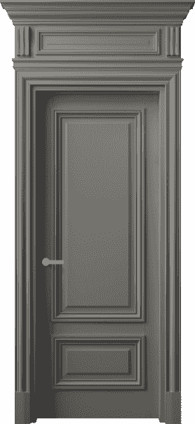 Дверь межкомнатная 7307 БКЛС. Цвет Бук классический серый. Материал Массив бука эмаль. Коллекция Antique. Картинка.