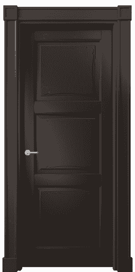 Дверь межкомнатная 6329 БАН. Цвет Бук антрацит. Материал Массив бука эмаль. Коллекция Toscana Elegante. Картинка.