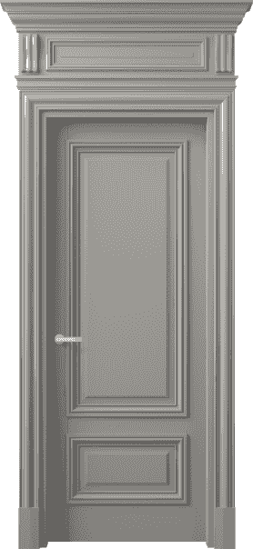 Дверь межкомнатная 7307 БНСР . Цвет Бук нейтральный серый. Материал Массив бука эмаль. Коллекция Antique. Картинка.