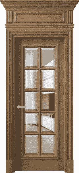 Дверь межкомнатная 7310 ДМС.М ПРОЗ Ф. Цвет Дуб мускатный матовый. Материал Массив дуба матовый. Коллекция Antique. Картинка.
