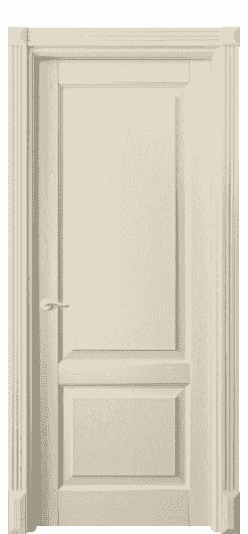 Дверь межкомнатная 0741 ДМЦ. Цвет Дуб марципановый. Материал Массив дуба эмаль. Коллекция Lignum. Картинка.