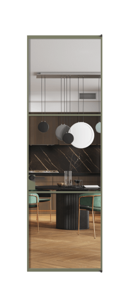 Алюминиевая дверь АЛПЛ040.03 Алюминий оливковый тёмный Прозрачное стекло "Crystal Vision", калёное, 6 мм. Без короба АОТ Цена 123320 Стоимость комплекта двери включает:
1. Полотно (600/650/700/750/800/850/900/950*2000-2400 мм).
2. Короб
3. Комплект фурнитуры (2 торцевые петли и магнитный замок с ответной планкой). Фабрика дверей Волховец 8 (800) 551 43 19 Алюминиевая дверь АЛПЛ040.03 Алюминий оливковый тёмный Прозрачное стекло "Crystal Vision", калёное, 6 мм Цена 123320 | Volhovec