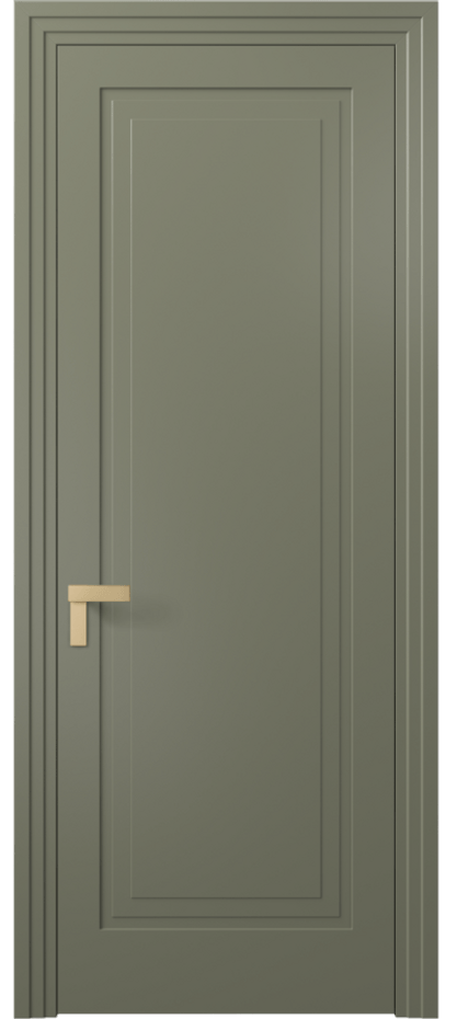 Межкомнатная дверь Рокка АКП 8301 Матовый оливковый тёмный  Цена 73820 ₽ | Volhovec