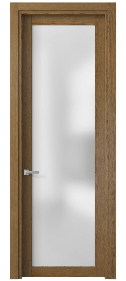 Межкомнатная дверь Planum 2102 Дуб янтарный Сатинированное стекло. Цена 63730 ₽ | Volhovec