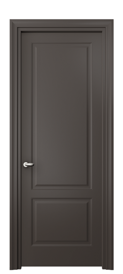 Дверь межкомнатная Esse 8551 Матовый антрацит Фигурный универсальный наличник МАН Цена 47460 ₽ Наличники уже входят в базовый комплект. Фабрика дверей Волховец 8 (800) 551 43 19 Межкомнатная дверь Esse 8551 Матовый антрацит Цена 47460 ₽ | Volhovec