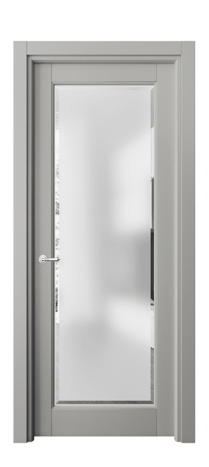 Дверь межкомнатная Toscana Elegante 6300 Бук нейтральный серый Сатинированное стекло с фацетом, 6 мм Гладкий наличник БНСР Цена 76520 ₽ Наличники уже входят в базовый комплект. Фабрика дверей Волховец 8 (800) 551 43 19 Межкомнатная дверь Toscana Elegante 6300 Бук нейтральный серый Сатинированное стекло с фацетом, 6 мм Цена 76520 ₽ | Volhovec