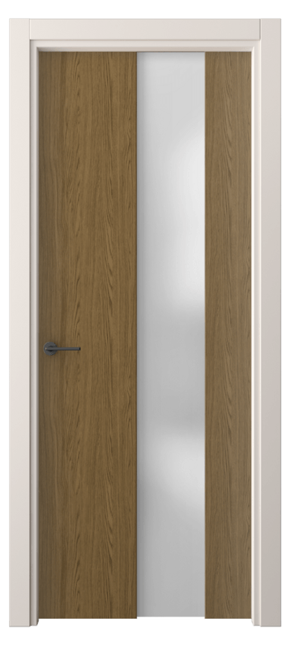 Межкомнатная дверь Фридом 4226 Торфяной дуб Сатинированное стекло Цена 35150 ₽ | Volhovec