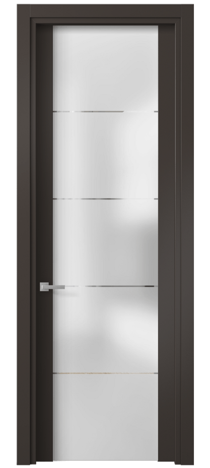 Дверь межкомнатная Planum 4114 Матовый антрацит Сатинированное стекло с гравировкой «КВАДРО», триплекс Гладкий наличник МАН Цена 63310 ₽ Наличники уже входят в базовый комплект. Фабрика дверей Волховец 8 (800) 551 43 19 Межкомнатная дверь Planum 4114 Матовый антрацит Сатинированное стекло с гравировкой «КВАДРО», триплекс Цена 63310 ₽ | Volhovec