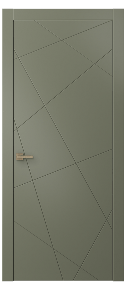 Межкомнатная дверь Linea 8048 Матовый оливковый тёмный  Цена 45611 ₽ | Volhovec