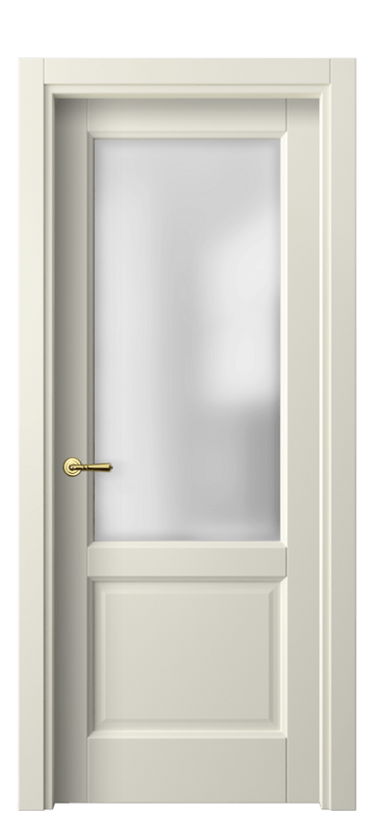 Межкомнатная дверь Galant 1422 Матовый молочно-белый Сатинированное стекло Цена 41330 ₽ | Volhovec