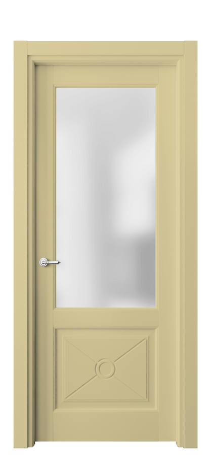 Межкомнатная дверь Toscana Litera 6362 Бук белоснежный Сатинированное стекло Цена 109700 ₽ | Volhovec