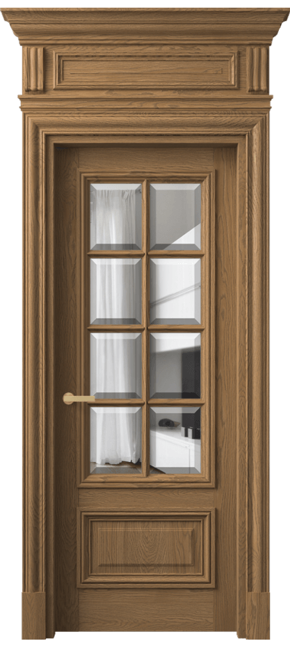 Дверь межкомнатная Antique 7316 Дуб мускатный матовый Прозрачное стекло с фацетом, 6 мм КЭП + Объёмный фриз + Карниз ДМС.М Цена 245400 ₽ Наличники уже входят в базовый комплект. Фабрика дверей Волховец 8 (800) 551 43 19 Межкомнатная дверь Antique 7316 Дуб мускатный матовый Прозрачное стекло с фацетом, 6 мм Цена 245400 ₽ | Volhovec