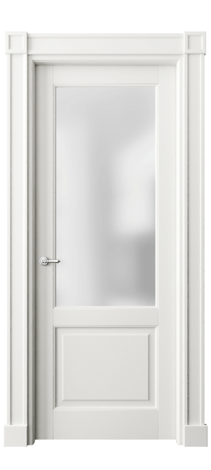 Межкомнатная дверь Toscana Plano 6302 Бук серый Сатинированное стекло Цена 102880 ₽ | Volhovec