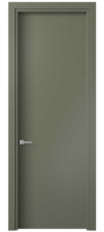 Межкомнатная дверь Планум 0010 Матовый оливковый тёмный  Цена 45880 ₽ | Volhovec