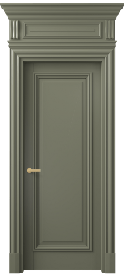 Межкомнатная дверь Антик 7301 Матовый оливковый тёмный Цена 172310  | Volhovec