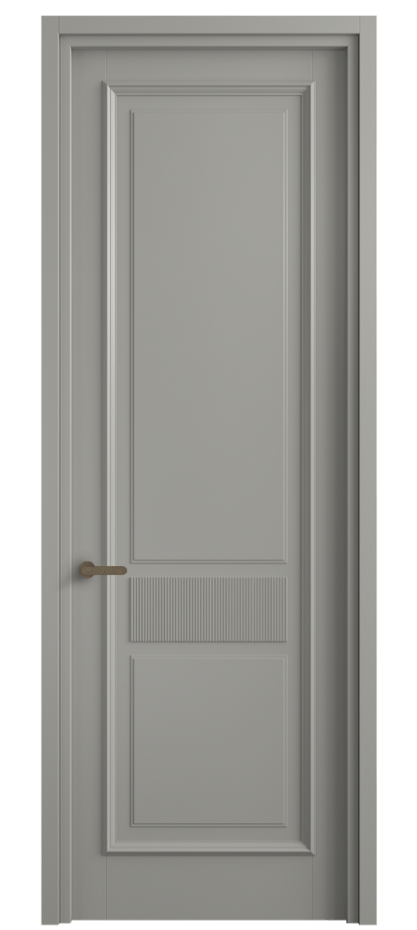 Межкомнатная дверь Шарм 6717 Матовый нейтральный серый  Цена 102580 ₽ | Volhovec