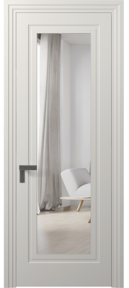 Дверь межкомнатная Rocca 8303 Матовый пудровый белый Двустороннее зеркало, триплекс Каскадный компланарный наличник МПБЛ Цена 74880 ₽ Наличники уже входят в базовый комплект. Фабрика дверей Волховец 8 (800) 551 43 19 Межкомнатная дверь Rocca 8303 Матовый пудровый белый Двустороннее зеркало, триплекс Цена 74880 ₽ | Volhovec