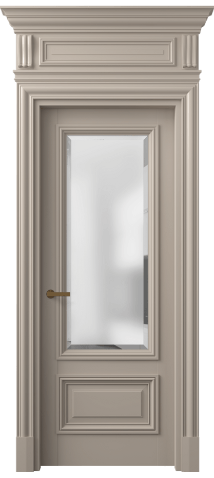 Дверь межкомнатная Antique 7306 Бук бисквитный Сатинированное стекло с фацетом, 6 мм КЭП + Объёмный фриз + Карниз ББСК Цена 136600 ₽ Наличники уже входят в базовый комплект. Фабрика дверей Волховец 8 (800) 551 43 19 Межкомнатная дверь Antique 7306 Бук бисквитный Сатинированное стекло с фацетом, 6 мм Цена 136600 ₽ | Volhovec