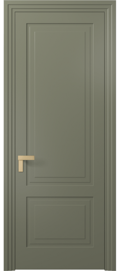 Межкомнатная дверь Rocca АКП 8351 Матовый оливковый тёмный  Цена 89670 ₽ | Volhovec